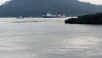 KMP Mutiara Persada II awalnya berlayar dari Pelabuhan Merak menuju Bakauheni. Istimewa.