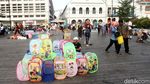 Libur Lebaran Bawa Berkah PKL Kota Tua