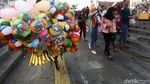Libur Lebaran Bawa Berkah PKL Kota Tua