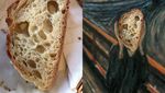 Pakai Roti dan Makanan, Karya Seni Lukisan Terkenal Ini Jadi Keren