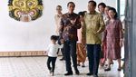 Tingkah Menggemaskan Jan Ethes Ikut Jokowi Silaturahmi ke Keraton Yogya