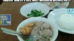 Makan Nasi Pakai Bakso dan Pizza, Meme Lucu Makanan Ini Bikin Ngakak