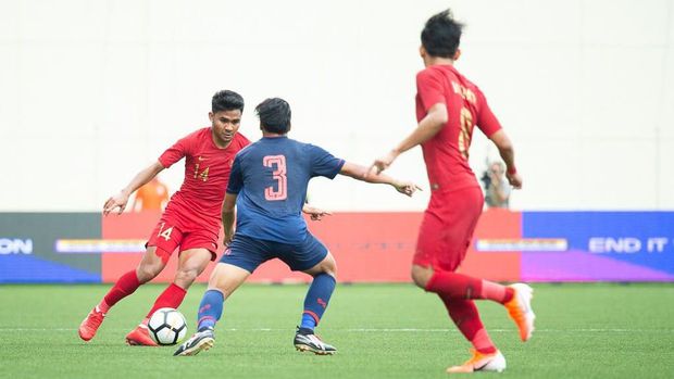 Timnas Indonesia U-23 tercatat hanya sekali mengalahkan Thailand.