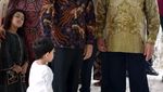Tingkah Menggemaskan Jan Ethes Ikut Jokowi Silaturahmi ke Keraton Yogya