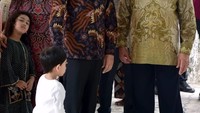  Silaturahmi Jokowi dengan Sri Sultan berlangsung selama kurang lebih 30 menit di dalam Keraton (Foto: Muchlis Jr - Biro Sekretariat Presiden).