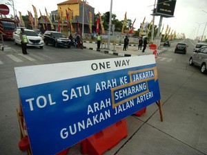 Arus Balik Mulai Meningkat, Kemenhub Dukung Penerapan Rekayasa Lalin di Tol