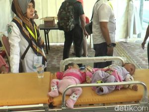 Bayi 3 Bulan Terpisah dari Orang Tua Saat Open House Kediaman JK di Makassar