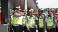 One way dari Kalikangkung hingga Cikampek itu akan diberlakukan hingga tanggal 10 Juni. (dok Korlantas)