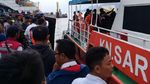 Tim SAR Evakuasi Penumpang Kapal Kandas di Pulau Rimau Balak