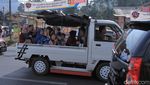 Meski Dilarang, Pemudik Masih Gunakan Mobil Bak Terbuka