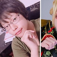 Postingan dengan hashtag #レイヤーのオンとオフ sedang ramai di Twitter. Hashtag dalam tulisan Jepang itu mengandung arti dengan dan tanpa lapisan. (Foto: Twitter)