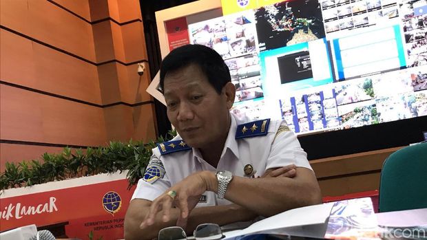 Ketua Harian Posko Tingkat Nasional Angkutan Lebaran Terpadu, Nyoman Sukayadnya, 