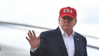 Disambut Meriah, Trump Tiba di China Ajak Elon Musk-Jensen Huang