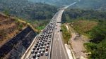 Potret Padatnya Arus Balik di Tol Semarang-Solo