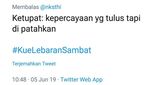 Kue Lebaran Jadi Singkatan Curcol Netizen, Ada yang Cocok Sama Kamu?