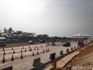 One Way Disetop, Tol Cikampek Utama Arah Jakarta Lancar