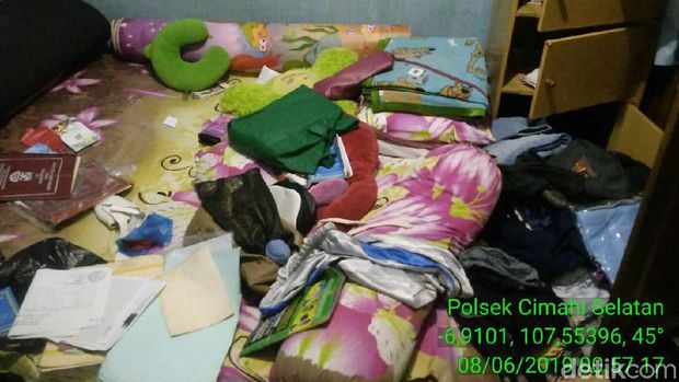 Ditinggal Mudik, 11 Kamar Kontrakan di Cimahi Dibobol Maling