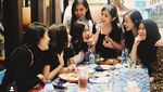 Sedang Hamil, Begini Cantiknya Syahnaz Saat Kulineran