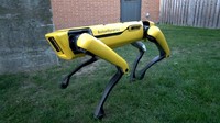 Boston Dynamics dalam konferensi robotika Amazon mengatakan produk artifisial ini akan diluncurkan dalam hitungan bulan. Foto: Dok. Boston Dynamics