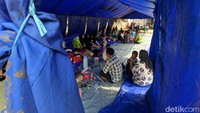 Informasi sementara, kebakaran tersebut terjadi karena korsleting listrik. Tidak ada korban jiwa akibat kebakaran ini. (Foto: Jefrie Nandy Satria/detikcom)