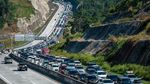 Potret Padatnya Arus Balik di Tol Semarang-Solo