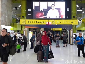 Hingga H+4 Lebaran, 78 Ribu Pemudik Kembali ke Jakarta via Stasiun Gambir