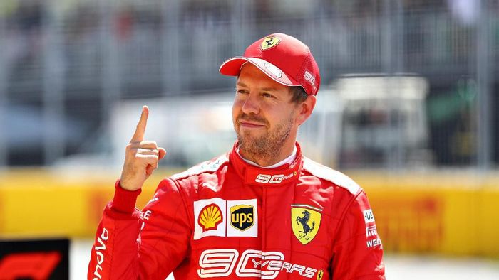 Betah Di Ferrari Vettel Tepis Isu Pensiun