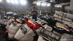 Ribuan Motor Balik ke Jakarta Diangkut Kereta