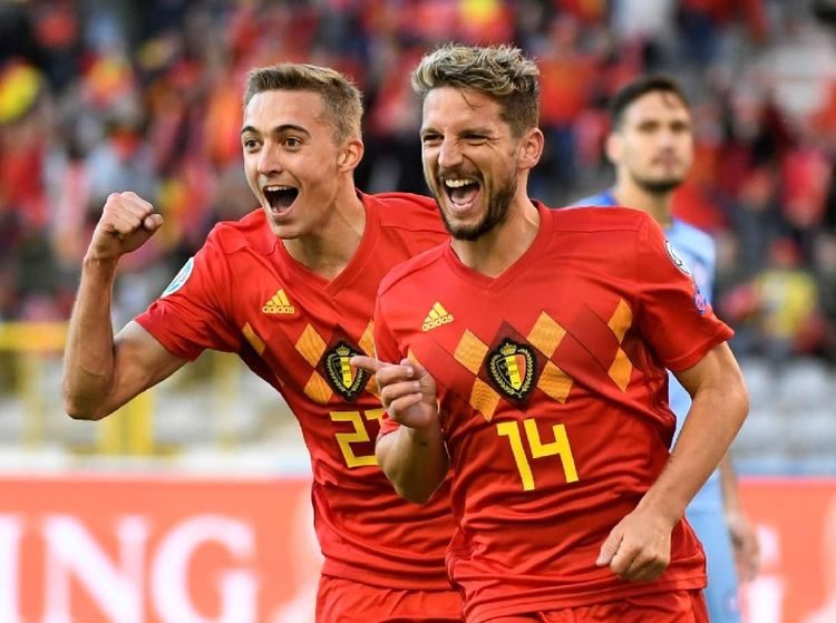 Belgia Tundukkan Kazakhstan Tiga Gol Tanpa Balas