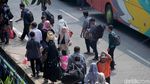 Terminal Kampung Rambutan Ramai Pemudik yang Kembali ke Jakarta