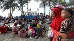 Warga Ramai-ramai Kunjungi Ancol di Hari Terakhir Libur Lebaran