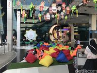 Warna-warni Islami Meriahkan Bandara Soekarno-Hatta Saat Mudik
