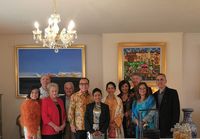 Cerita Hangat dan Serunya Open House Dubes Tantowi di KBRI Wellington