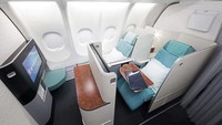 Sama-sama kelas satu, dari New York ke Beijing naik Korean Air dibanderol US$ 27 ribu atau sama dengan Rp 378 juta. Istimewa/MoneyInc.