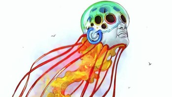 Ia terinspirasi menciptakan ilustrasi seperti ini setelah melihat karya seniman @sillvi_illustrations di Instagram. Foto: Brahim Bensehoul via Bored Panda