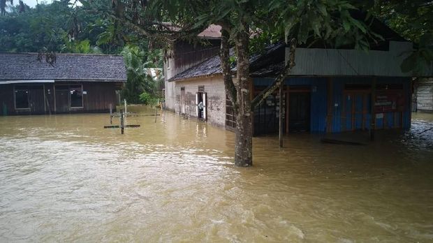 Banjir di Sempaja Timur.