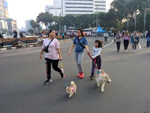 Usai Lebaran, CFD Kembali Dipadati Warga
