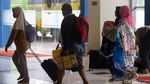 Arus Balik, Pemudik Mulai Penuhi Terminal Pulo Gebang