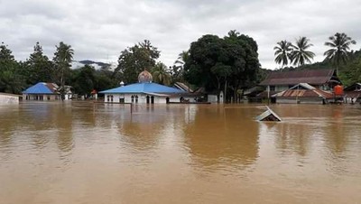 Potret Banjir Konawe Utara: 58 Rumah Hanyut, Ribuan Terendam