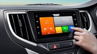 Mobil ini dilengkapi dengan sistem infotainment layar sentuh 7,0 inci dengan Apple CarPlay, Android dan Navigasi berbasis smartphone. Foto: Toyota India