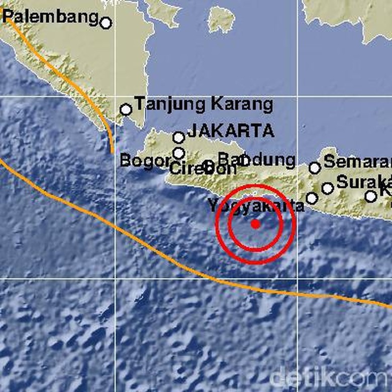 Yogya Dan Pesisir Selatan Jateng Diguncang Gempa