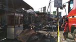 Kebakaran Hanguskan Pasar Ujungberung di Bandung