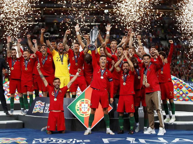 Ronaldo Pimpin Pesta Juara Portugal di UEFA Nations League