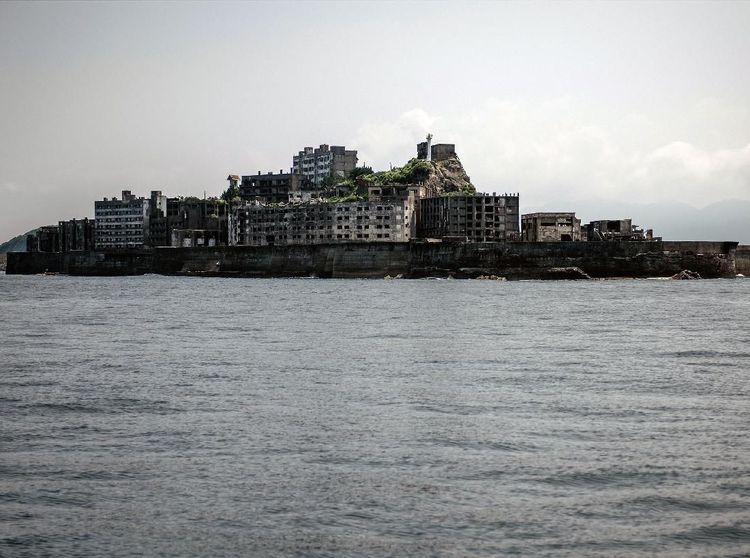 Potret Pulau Hashima, Dulu Area Terpadat di Dunia Kini Jadi Kota Mati