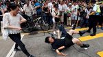 Bentrokan Meletus Usai Demo Besar di Hong Kong