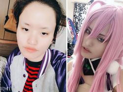 Begini Wajah Asli Para Cosplayer yang Selalu Tampil Memukau