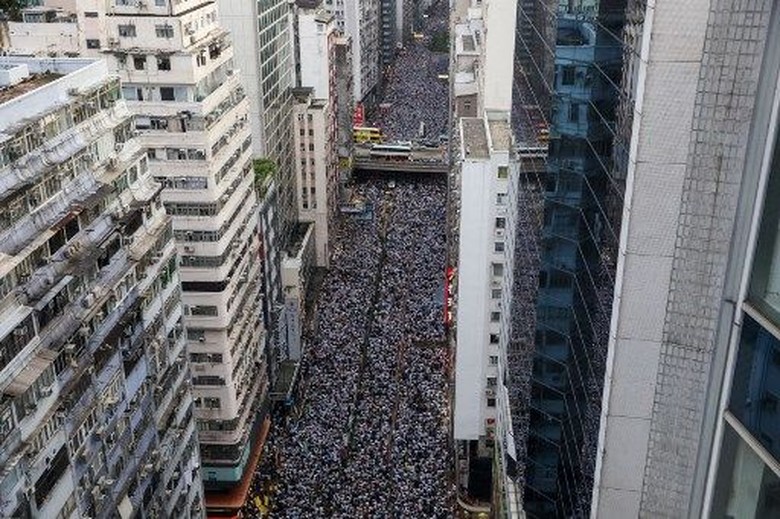 Protes Hukum Ekstradisi, Warga Hong Kong Gelar Demo Besar-besaran Protes Hukum Ekstradisi, Warga Hong Kong Gelar Demo Besar-besaran