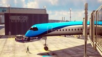 Dengan desain seperti huruf V, KLM mengklaim desain pesawat ini mampu menghemat bahan bakar sampai 20 persen dibandingkan Airbus A350. (dok. KLM)