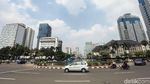 Hari Pertama Masuk Kerja, Jalan Sudirman-Thamrin Masih Lengang