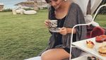 Intip Kulineran Seru Angela Gilsha yang Dihujat Netizen Karena Nyinyir Bayi di Pesawat